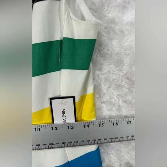 Nine West Black-Multi Stripe Women’s Dress - Picture 4 of 15